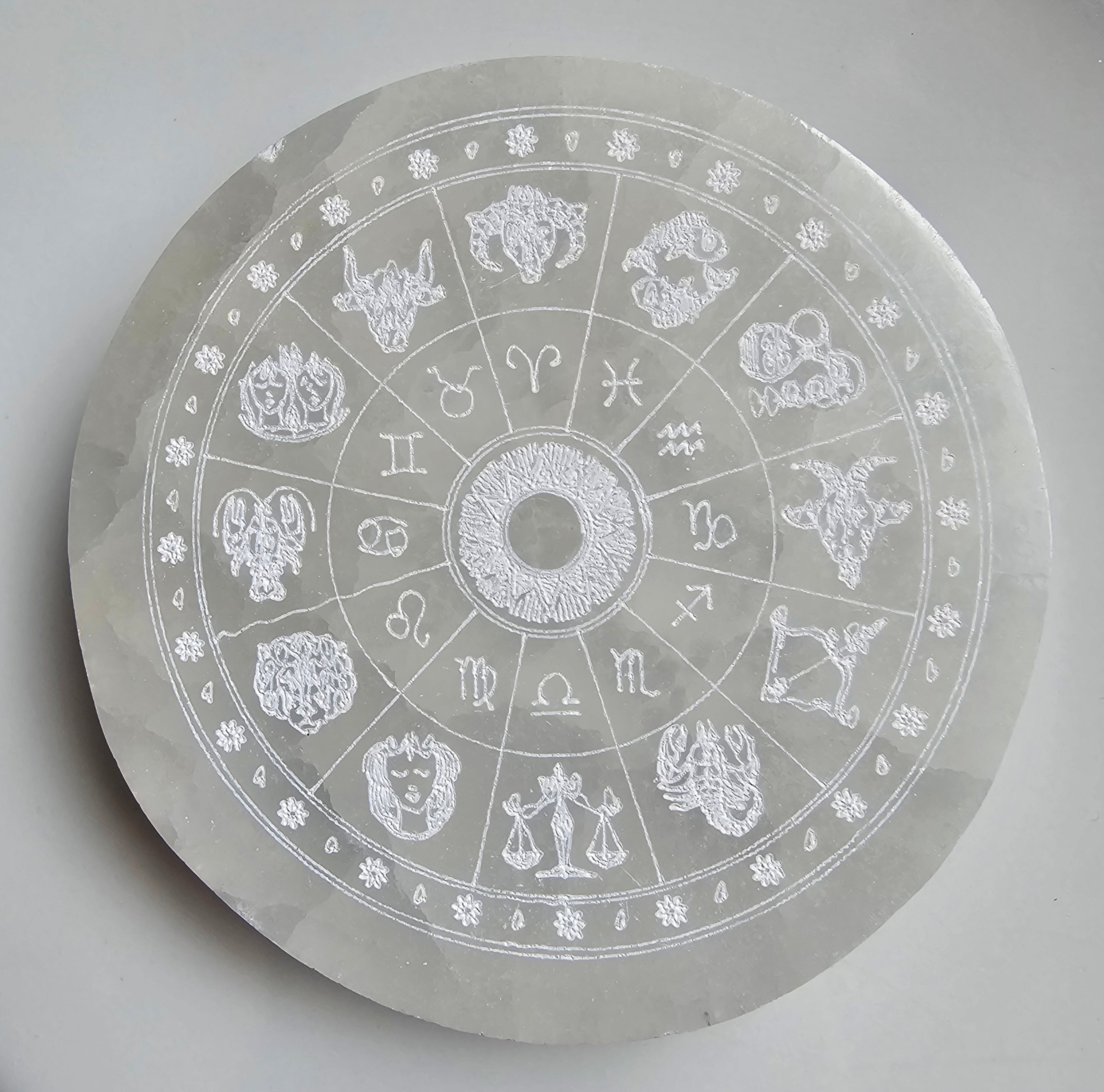 Satin Spar Cleansing Plates