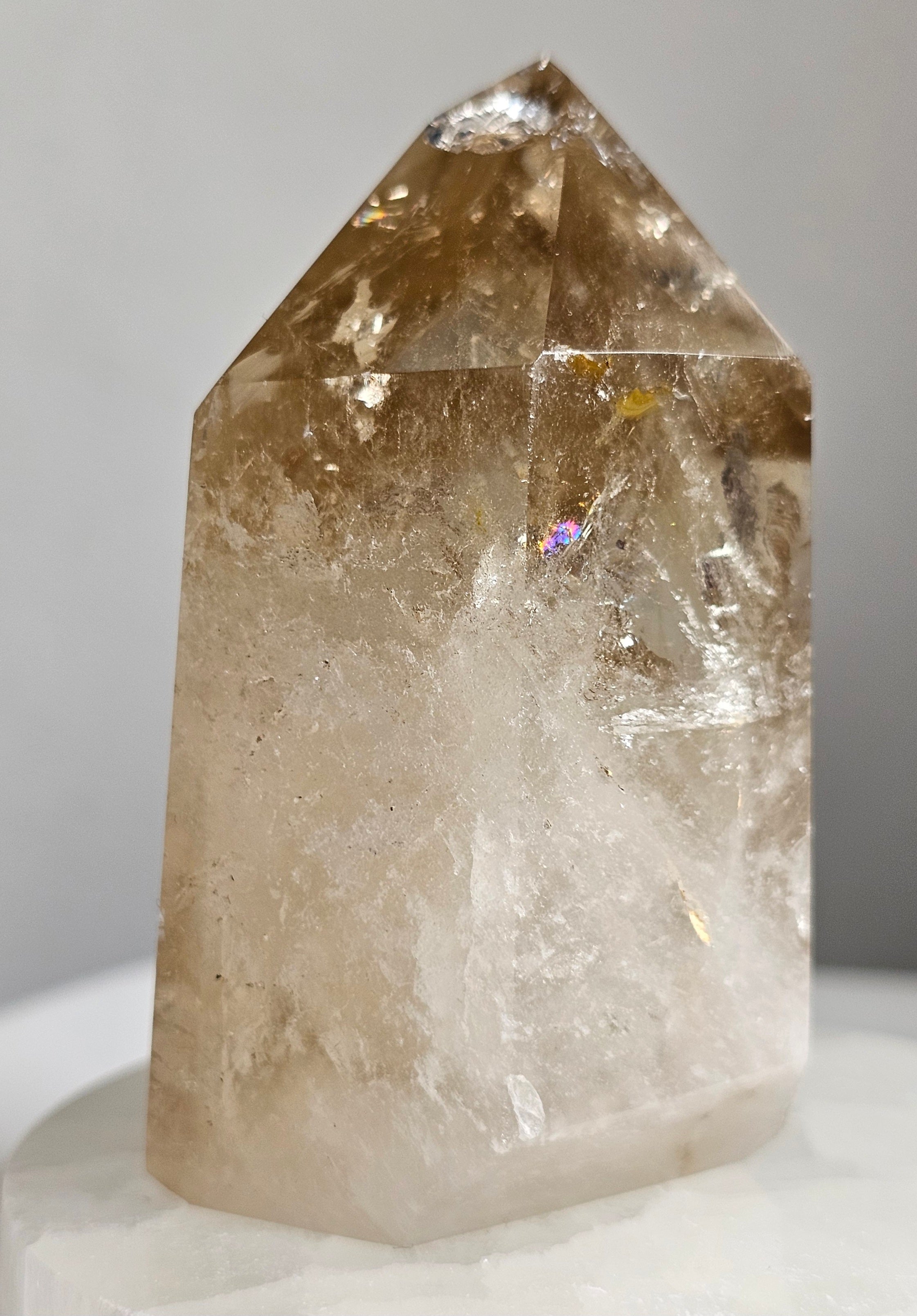 Phantom Quartz/Citrine Point