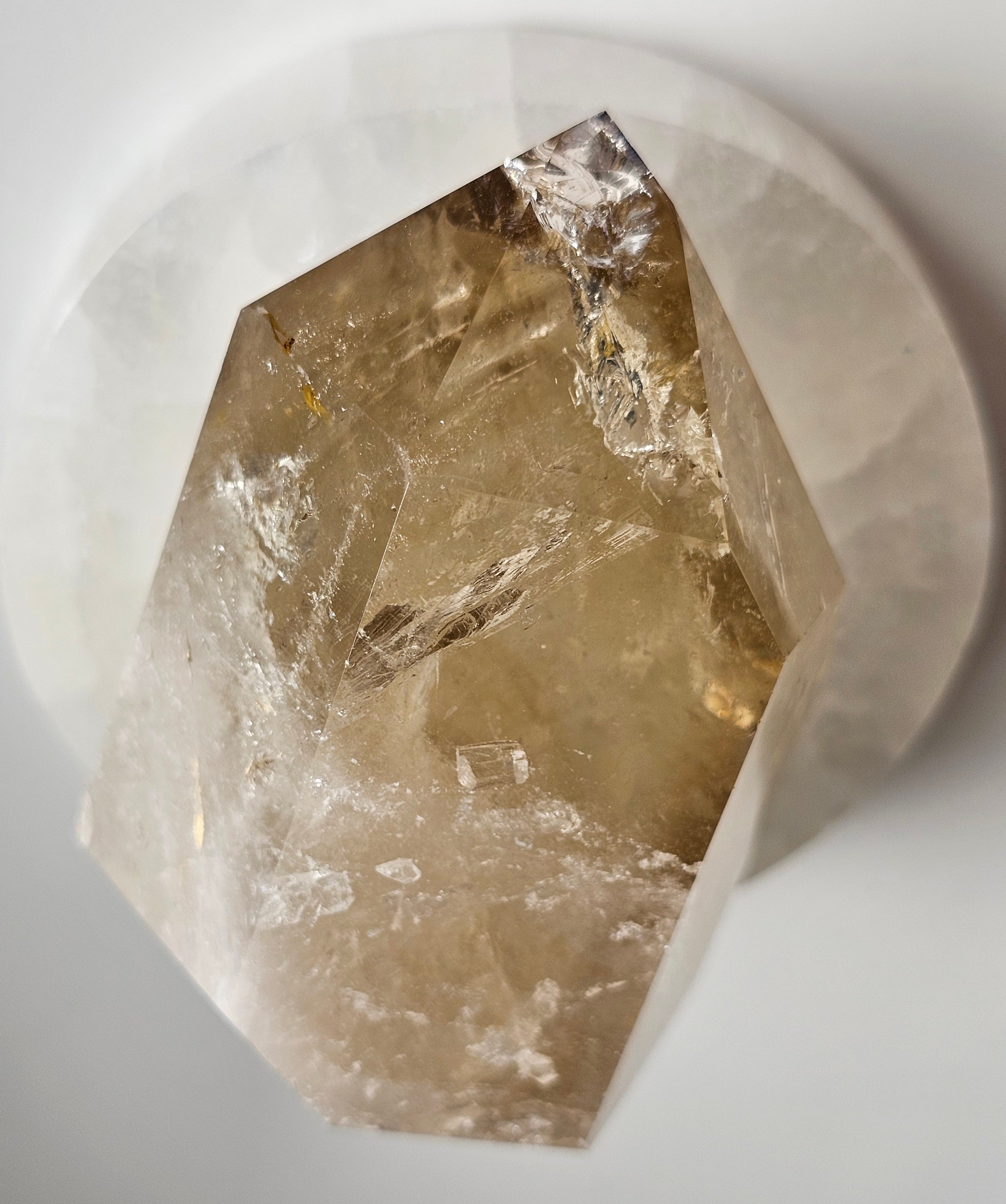 Phantom Quartz/Citrine Point