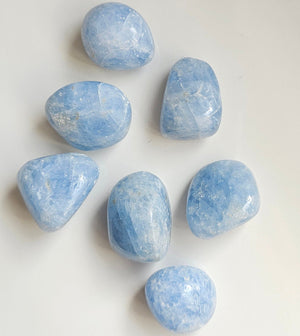 Calcite (blue)