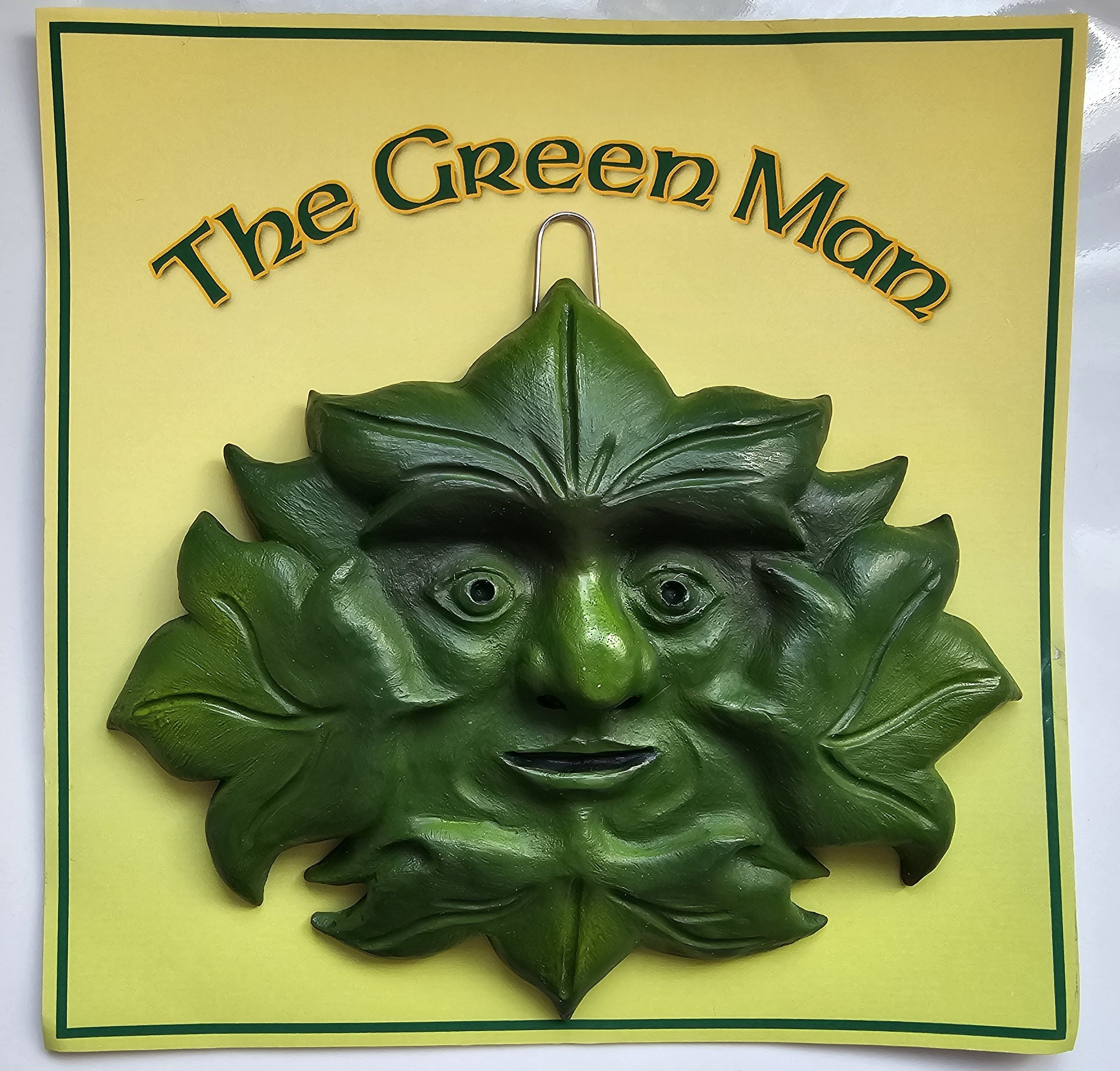 Green Man Plaque