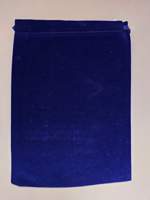 Blue tarot bag