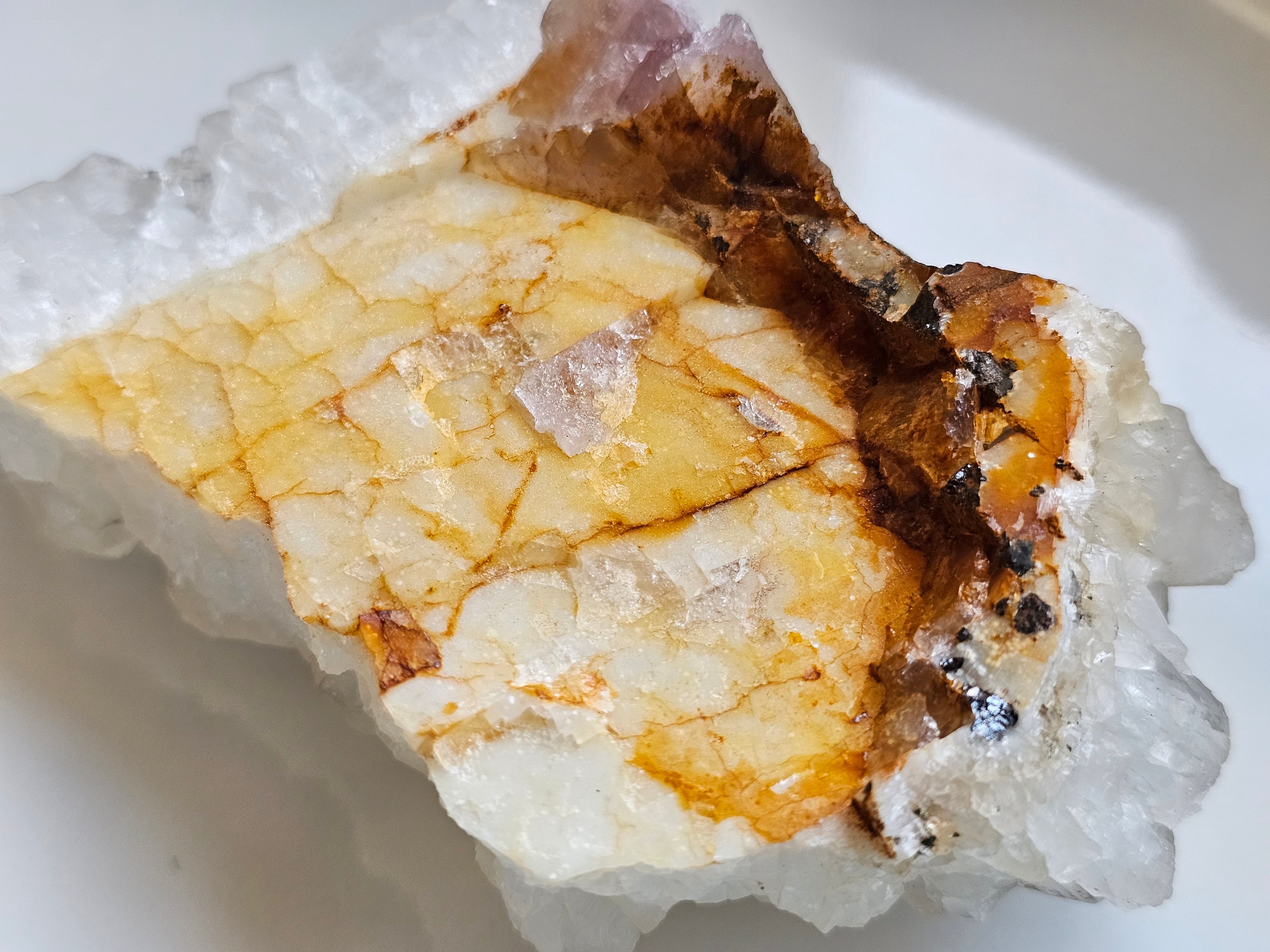 Quartz from County Durham, England
