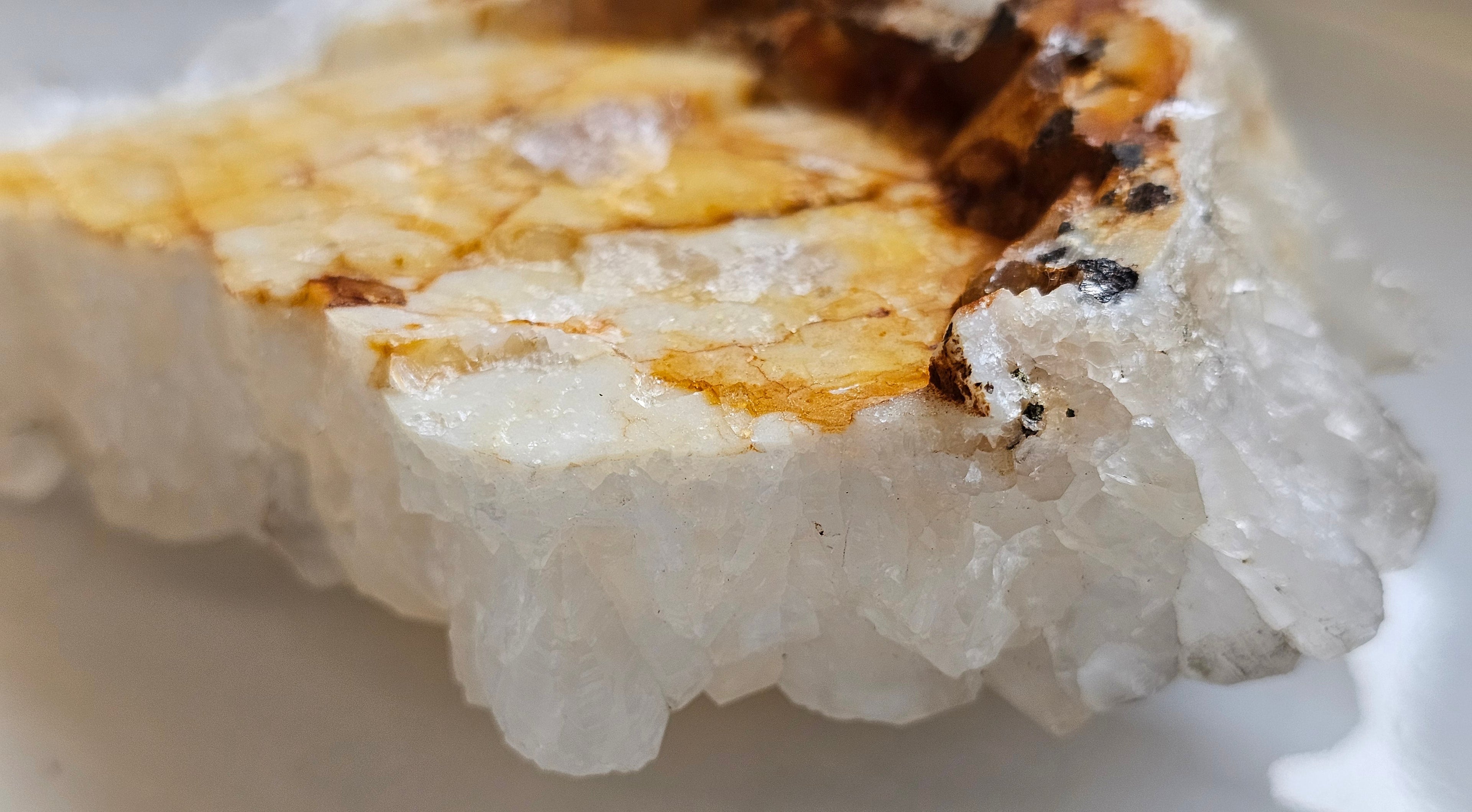 Quartz from County Durham, England