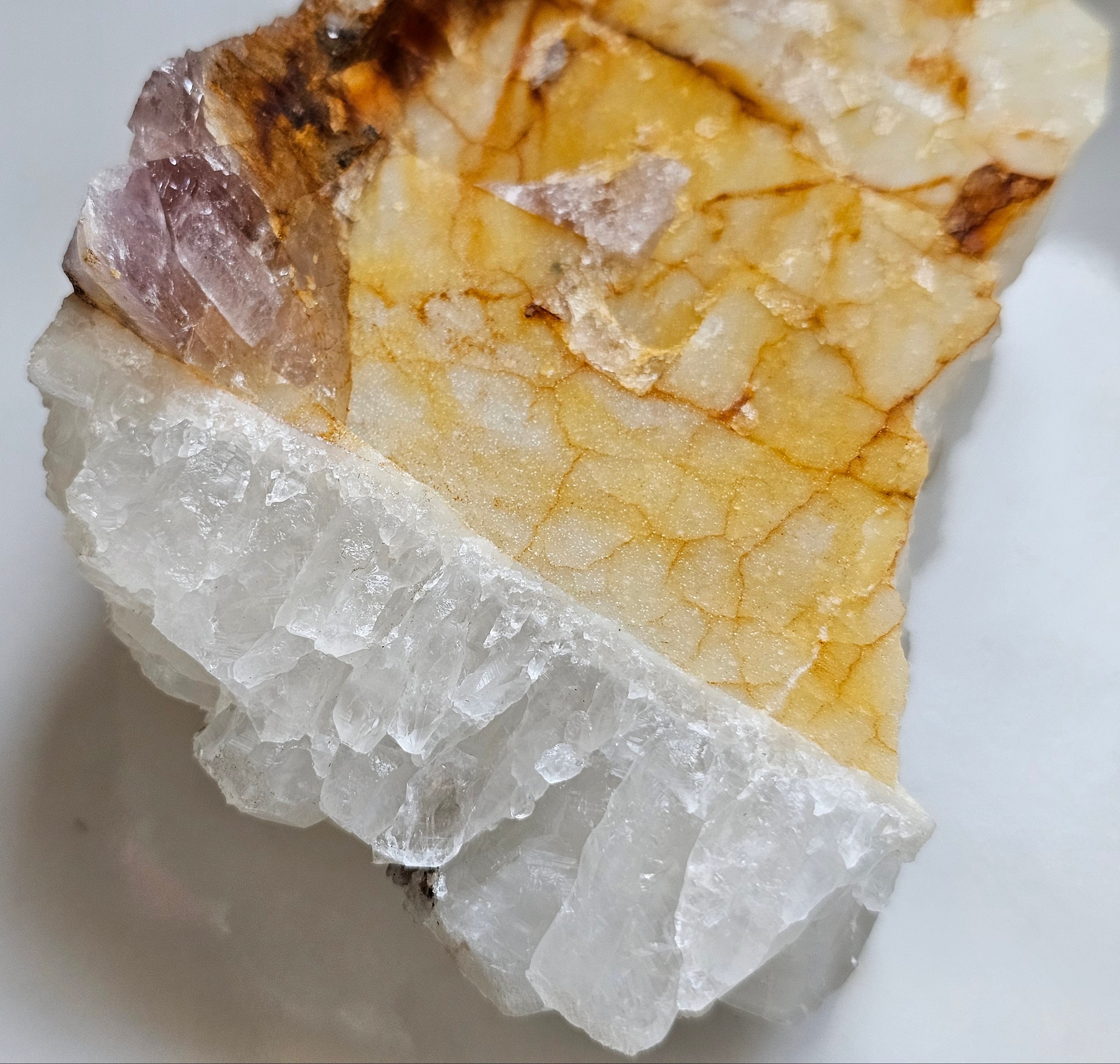 Quartz from County Durham, England