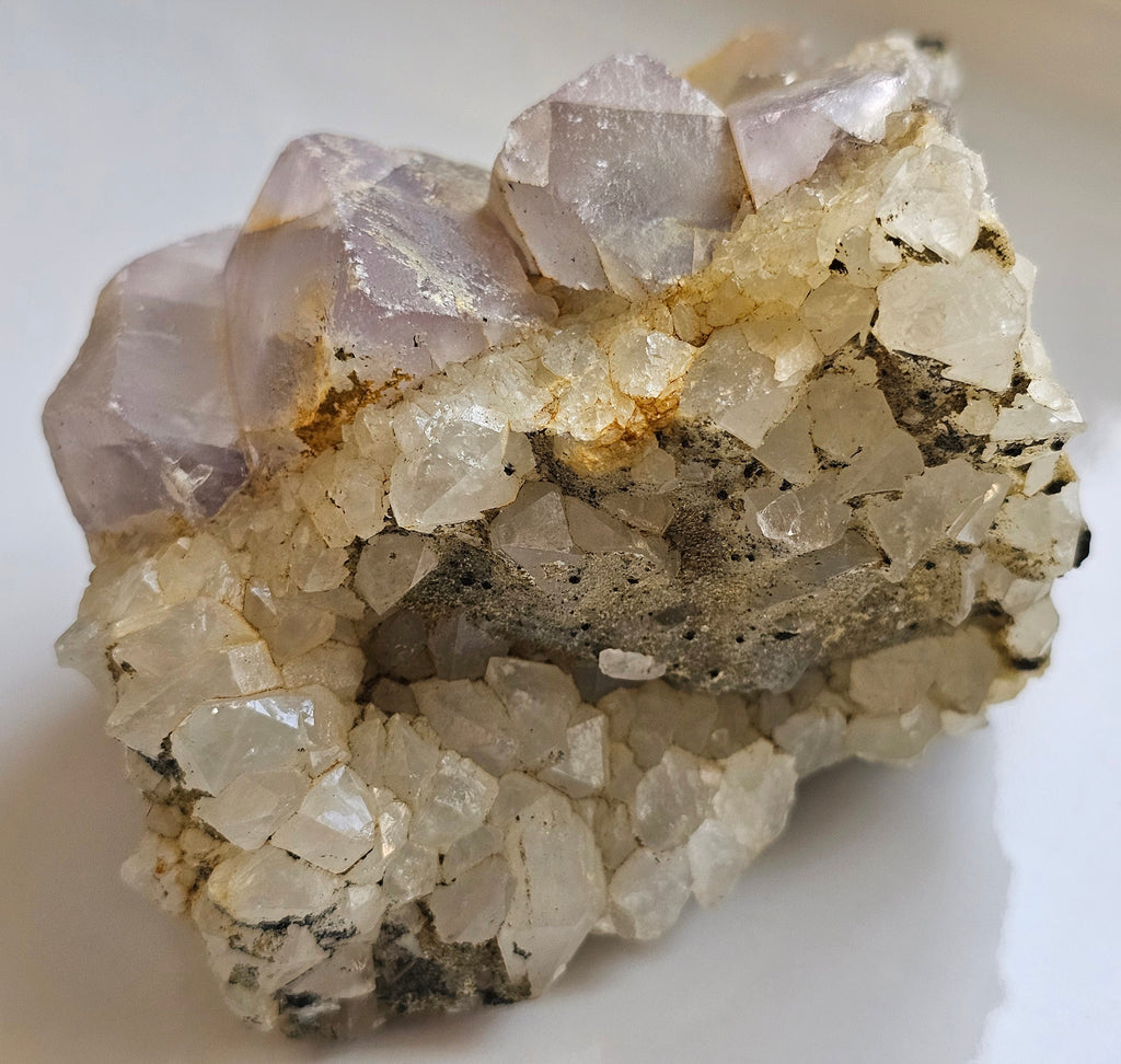 Fluorite and Quartz from County Durham, England