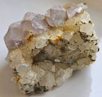 Fluorite and Quartz from County Durham, England
