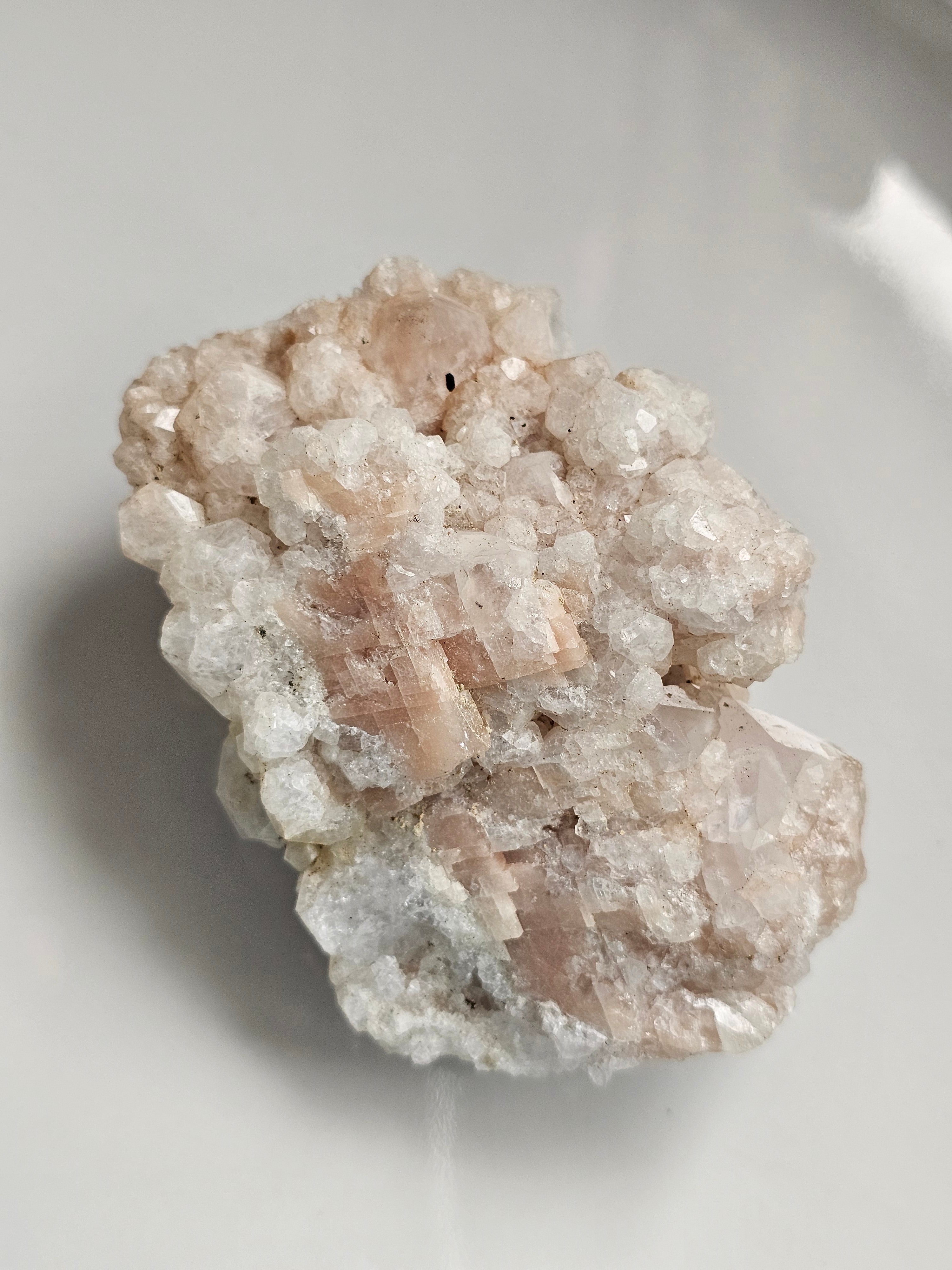 Pink Calcite from Speeton Beach, Yorkshire