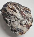 Siderite in Quartz from Betws Garmon Mine, Gwynedd, Wales