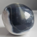 orca agate pebble from madagascar