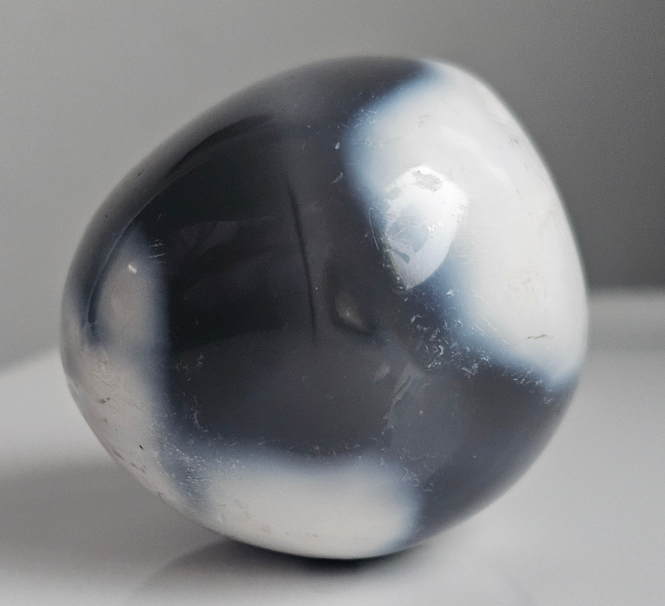 orca agate pebble from madagascar