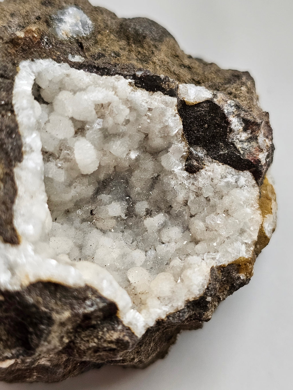 Thompsonite and Chabazite, Moonen Bay, Isle of Skye, Scotland