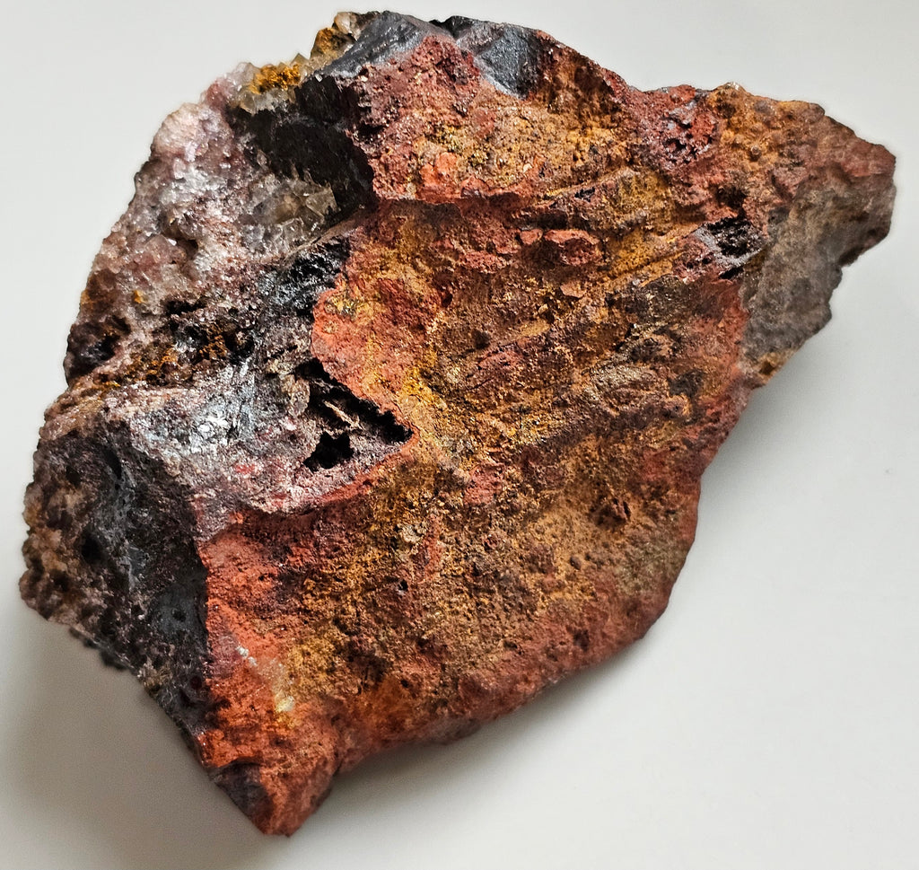 Pyromorphite from Burgam Mine, Shropshire, England