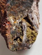 Pyromorphite from Burgam Mine, Shropshire, England