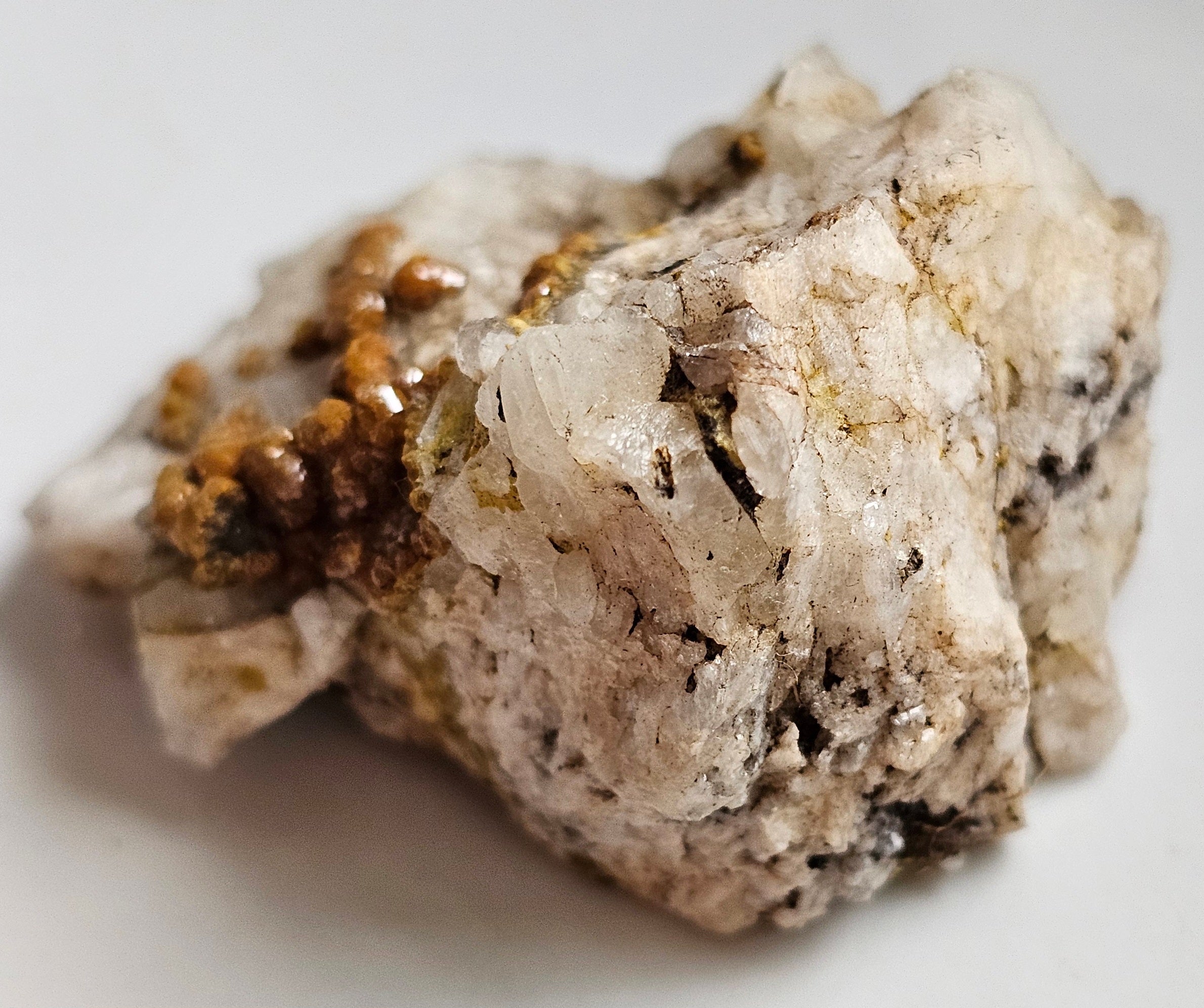 Campylite from the Dry Gill Mine, Cumbria, England