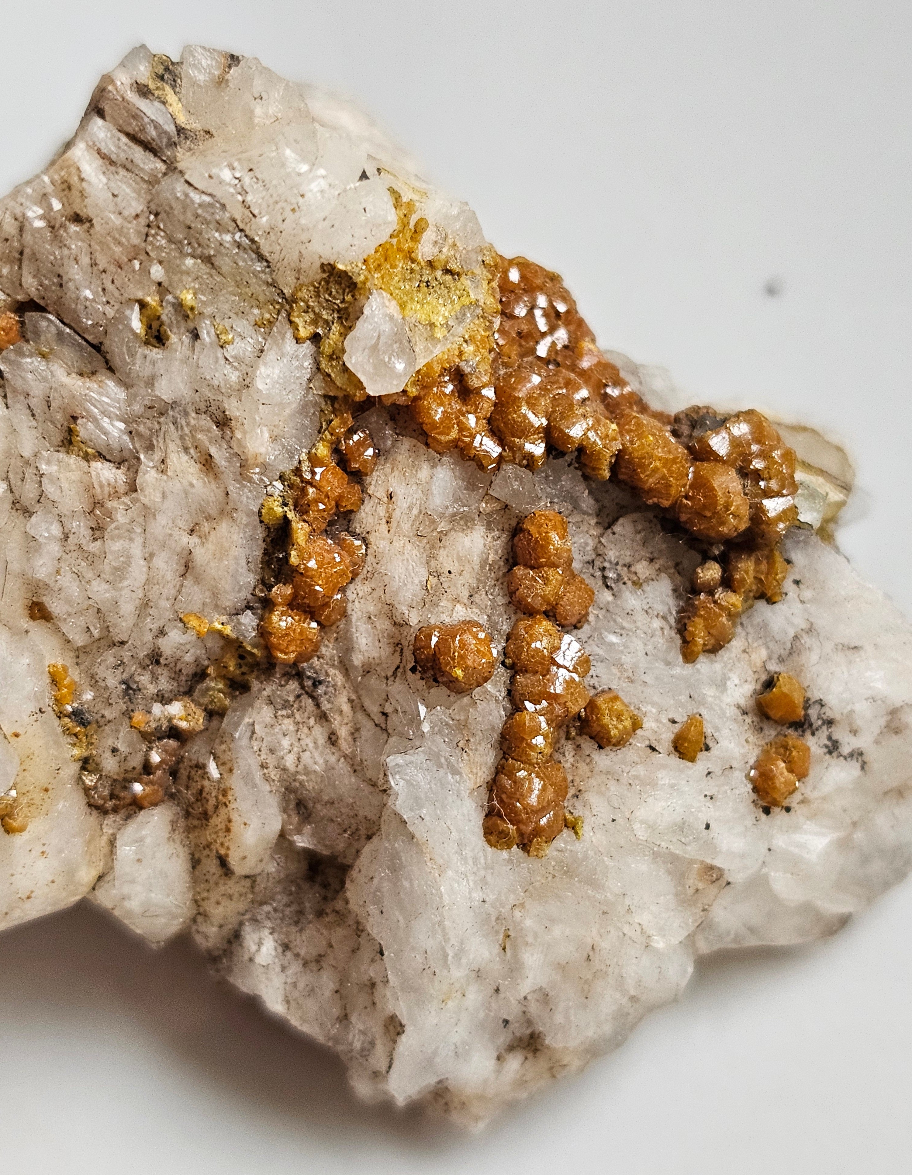 Campylite from the Dry Gill Mine, Cumbria, England
