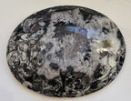 fossil marble trinket dish from morocco