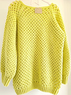 ade by Mammy Celery Crochet Jumper