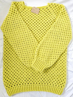 ade by Mammy Celery Crochet Jumper