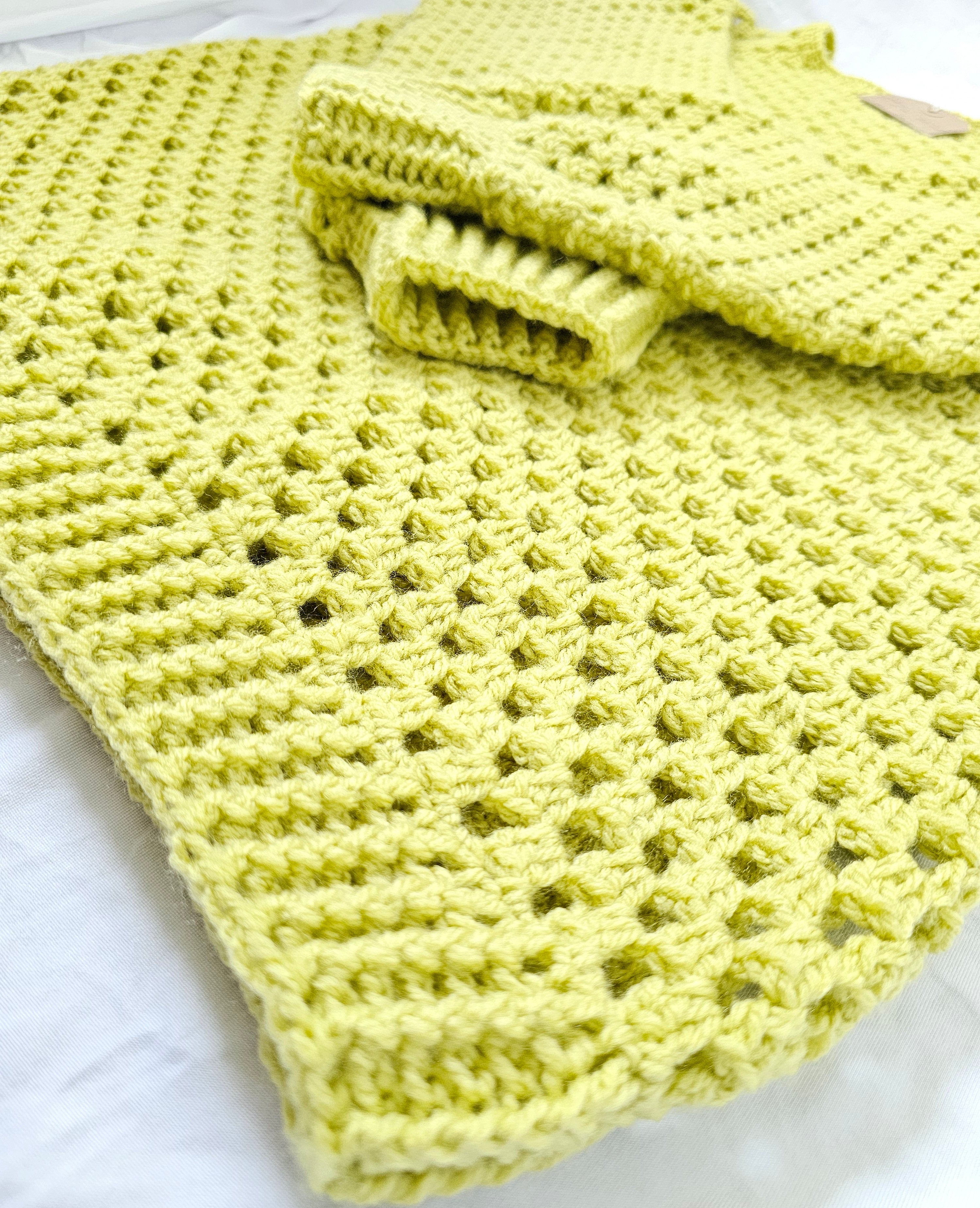 ade by Mammy Celery Crochet Jumper
