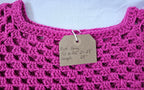 Made by Mammy Pink Berry Crochet Jumper