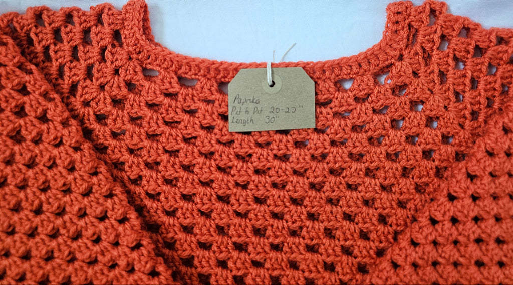 Made by Mammy Paprika Crochet Jumper