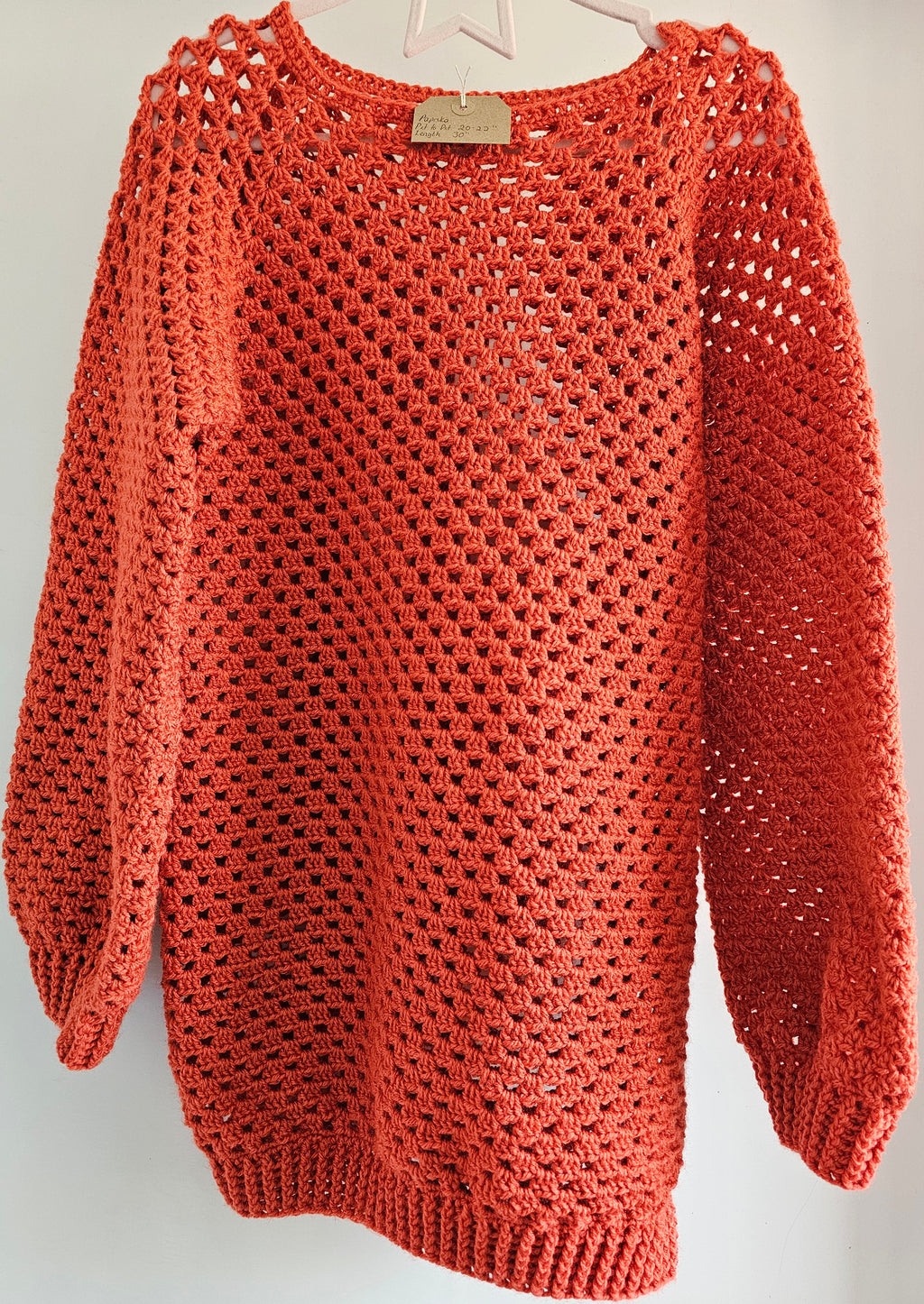 Made by Mammy Paprika Crochet Jumper