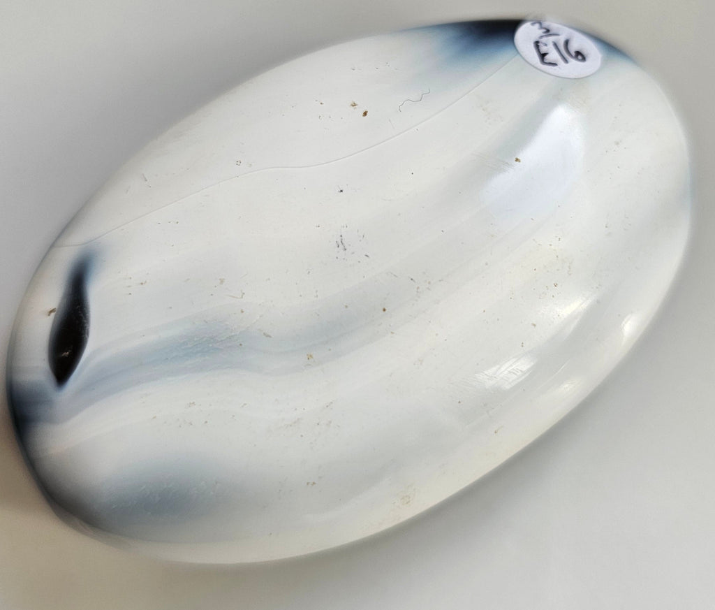 orca agate pebble from madagascar