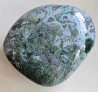 moss agate crystal therapy stone