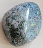 moss agate crystal therapy stone
