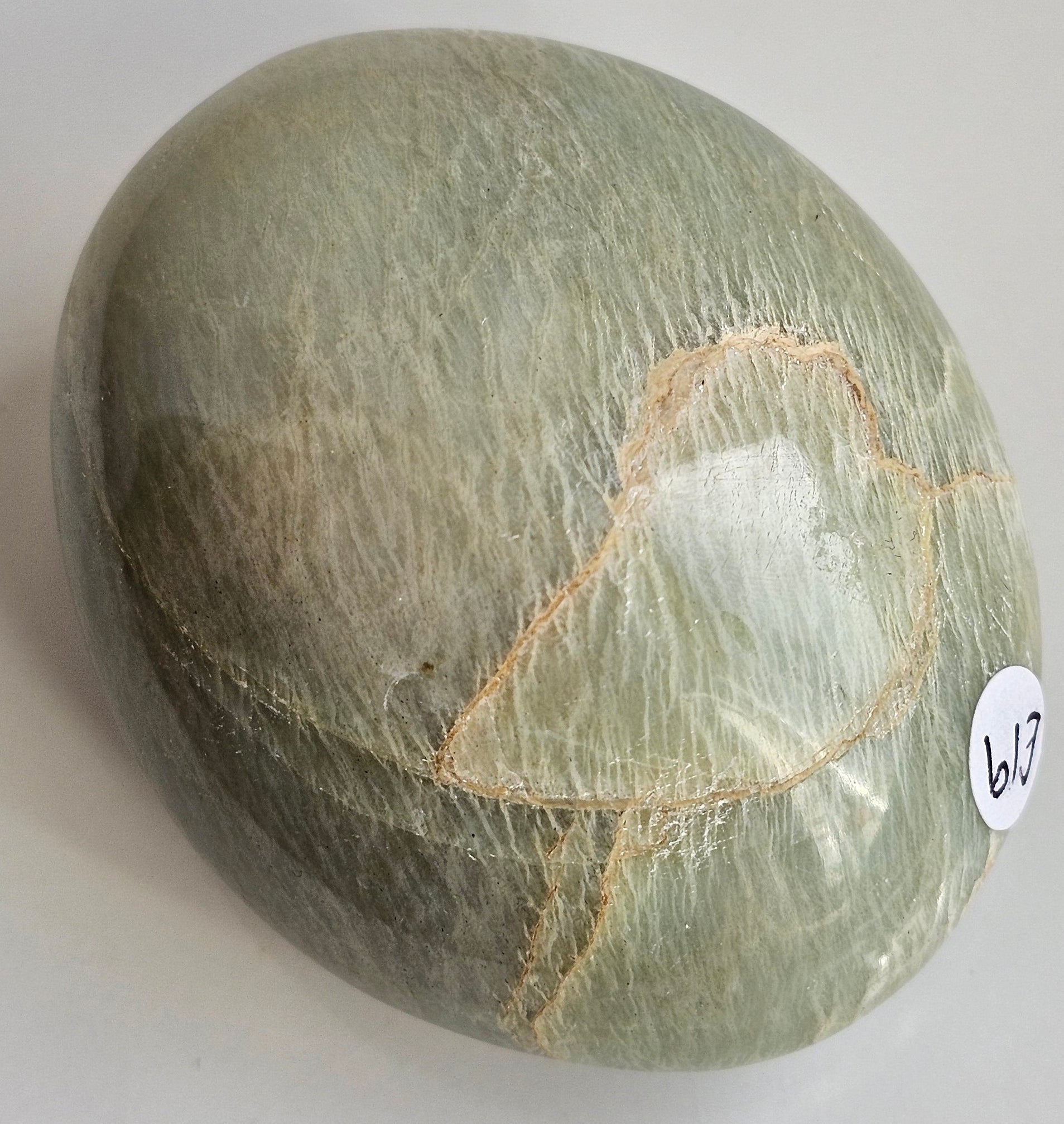 garnierite pebble from madagascar