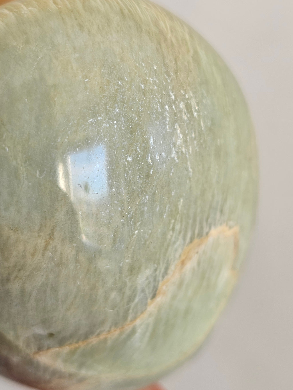 garnierite pebble from madagascar