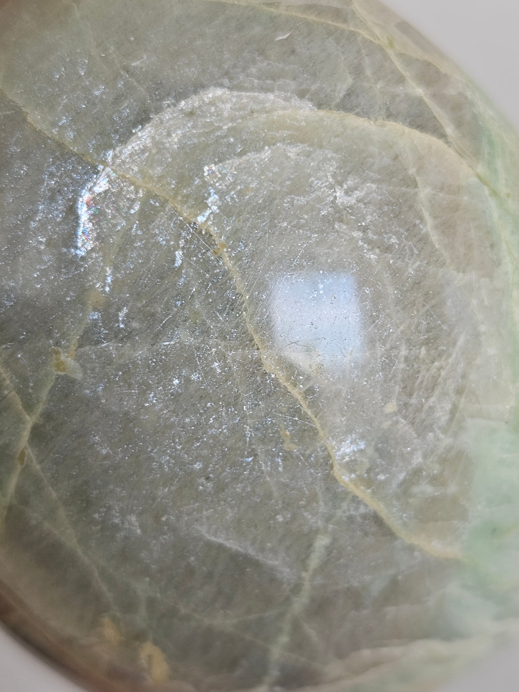 garnierite pebble from madagascar