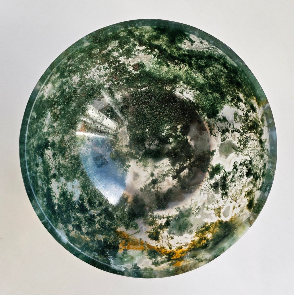 moss agate elixir bowl