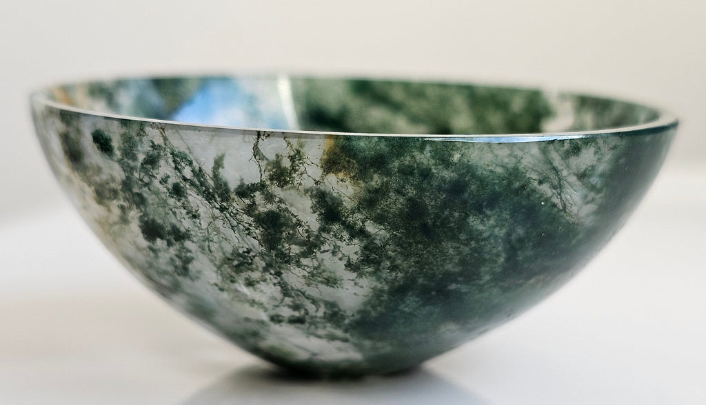 moss agate elixir bowl
