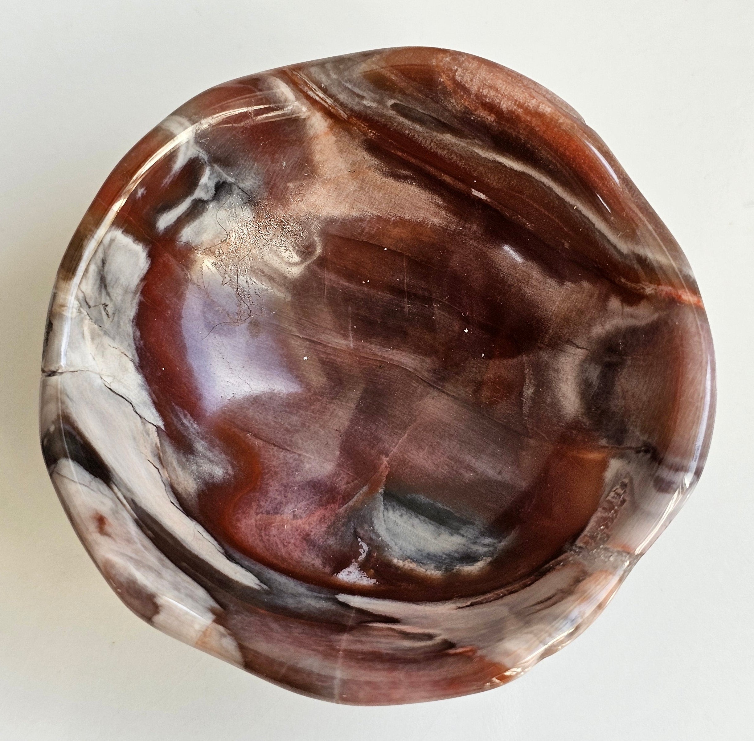 petrified wood elixir bowl