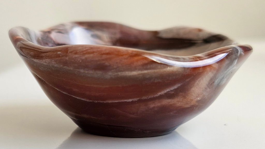 petrified wood elixir bowl