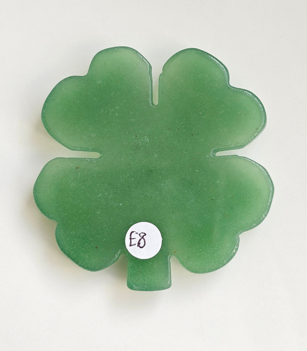 Green Aventurine Four leaf clover irish shamrock 
