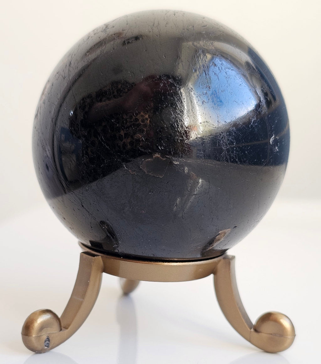 black tourmaline sphere