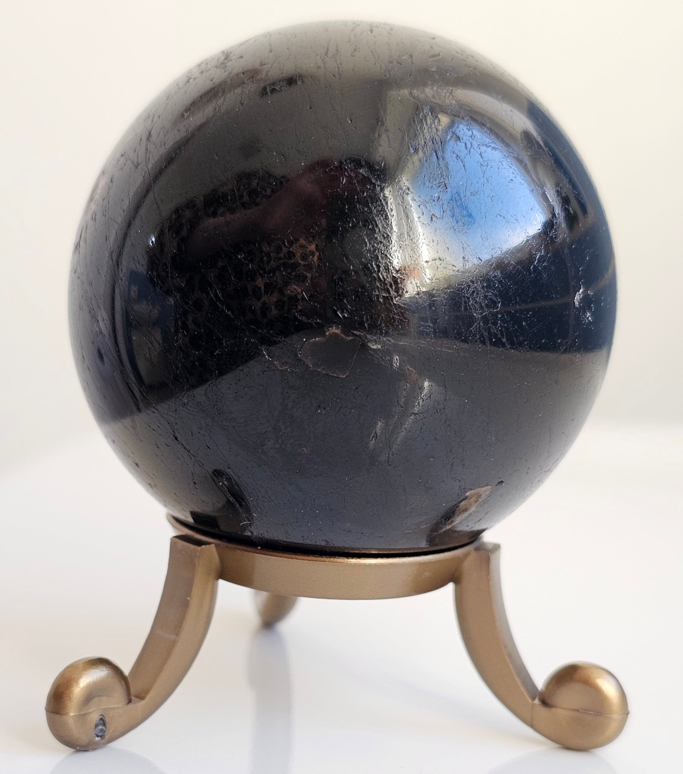 black tourmaline sphere
