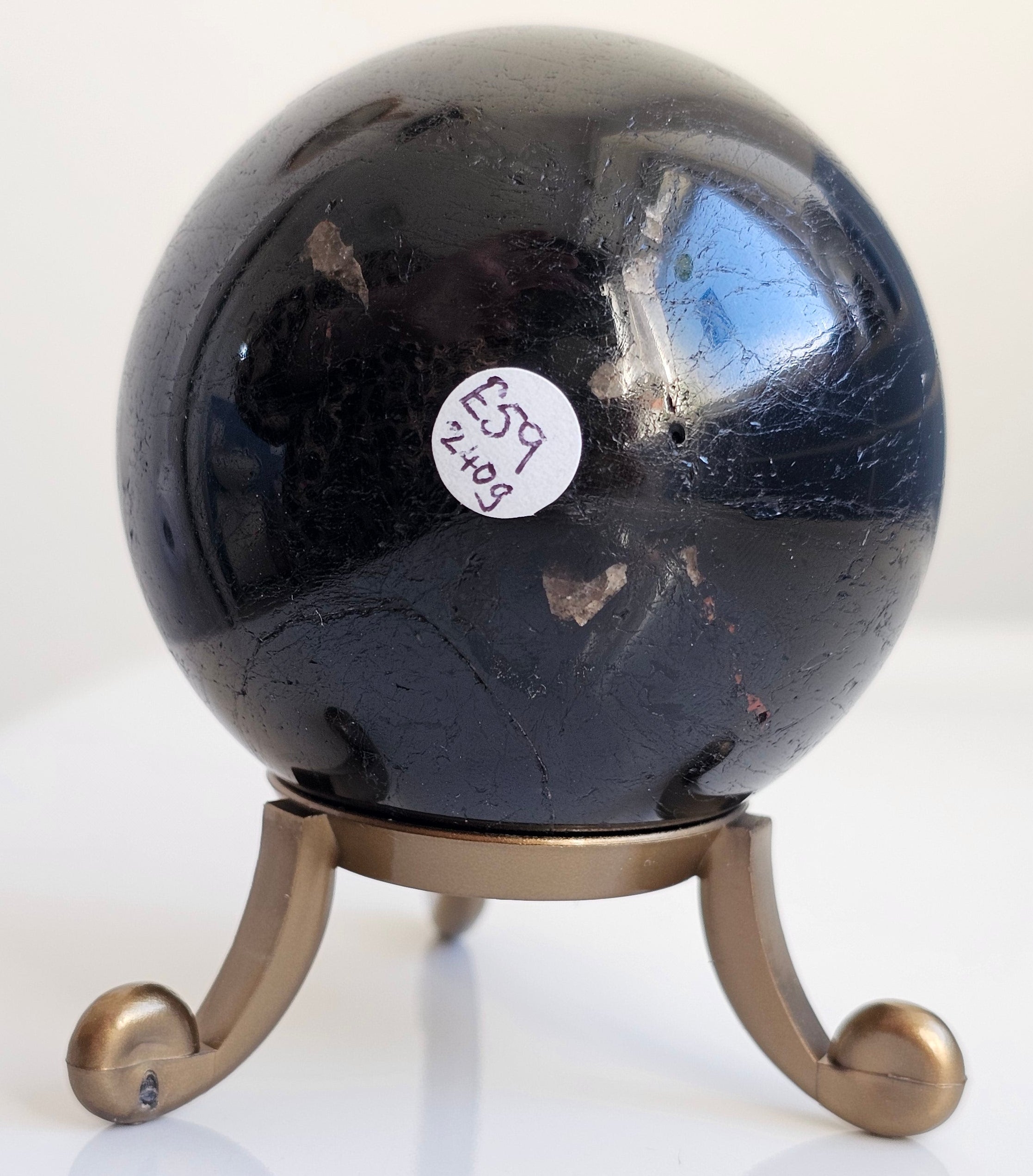 black tourmaline sphere