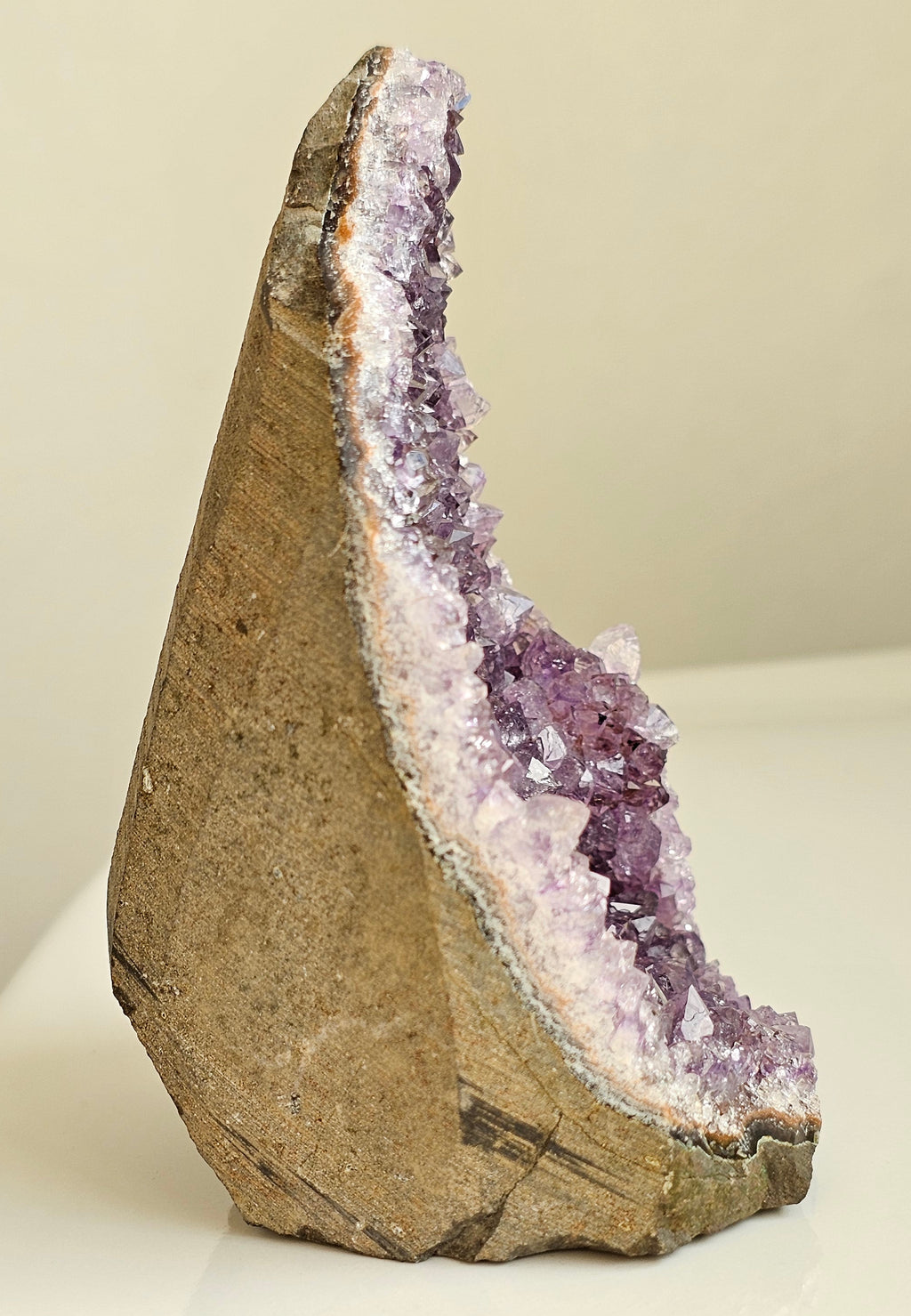 cut base amethyst from brazil