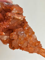 tangerine quartz from brazil
