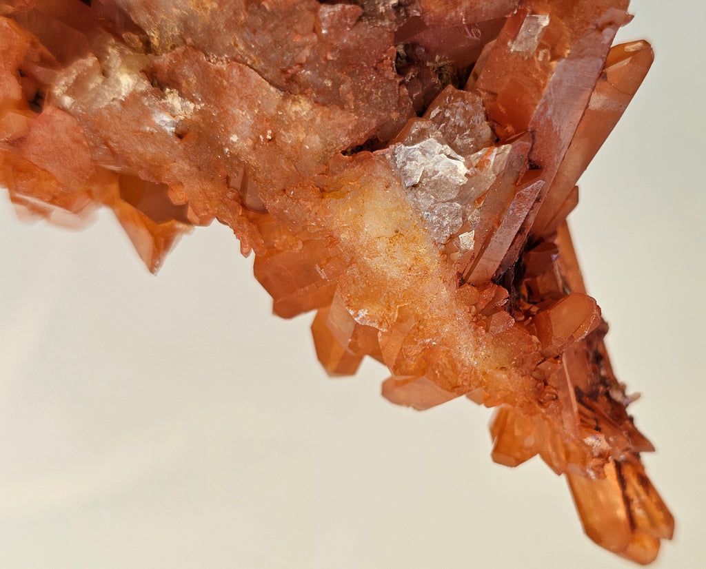 tangerine quartz from brazil