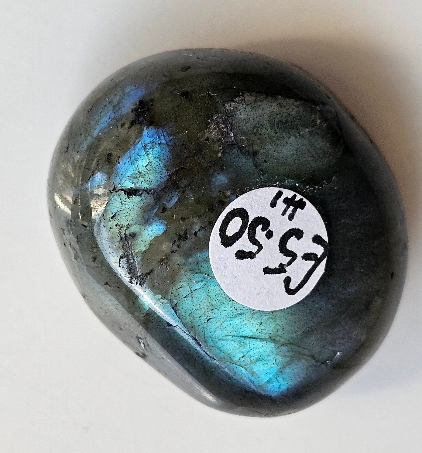 labradorite crystal palmstone