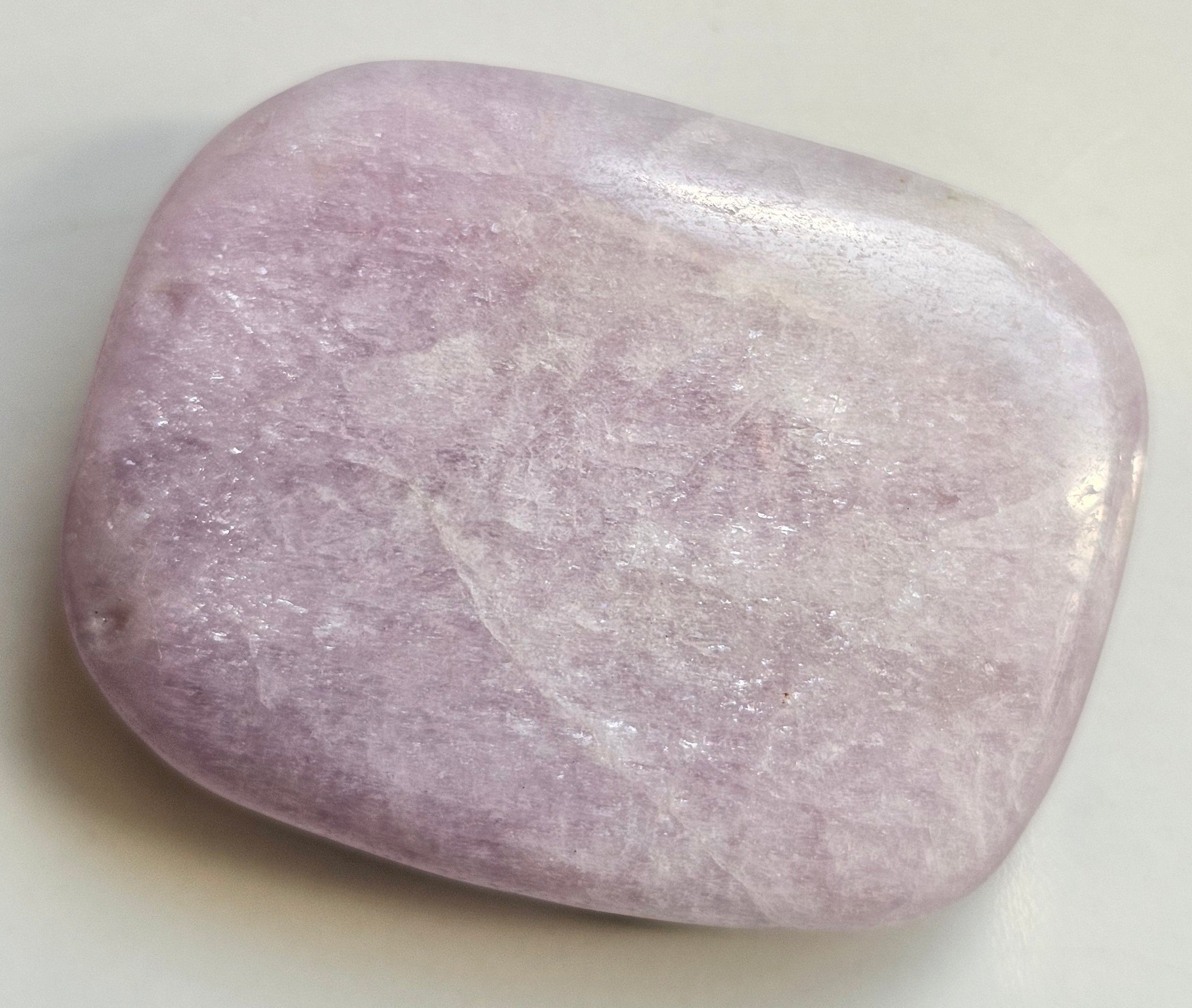 kunzite crystal palmstone