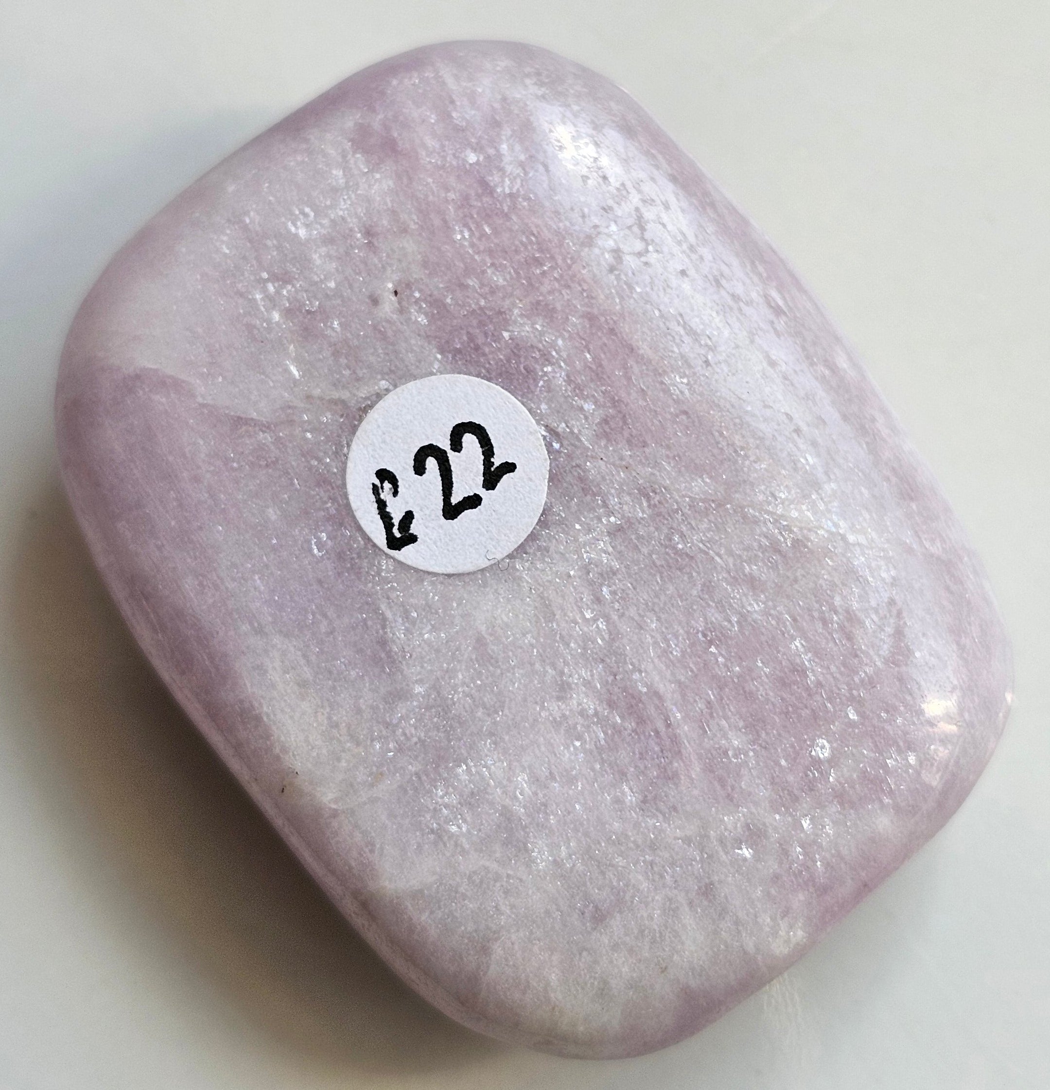 kunzite crystal palmstone