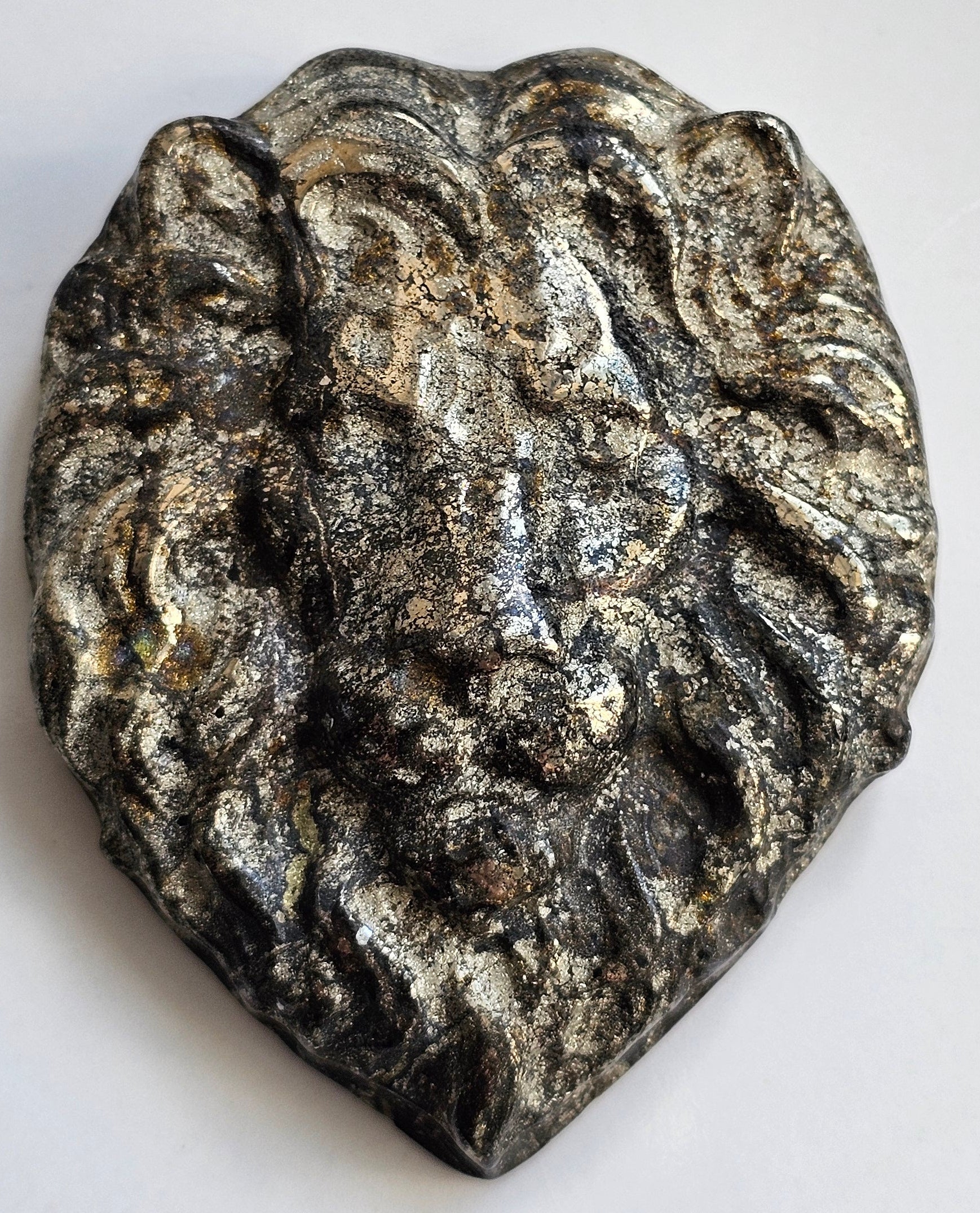 iron pyrite lion head