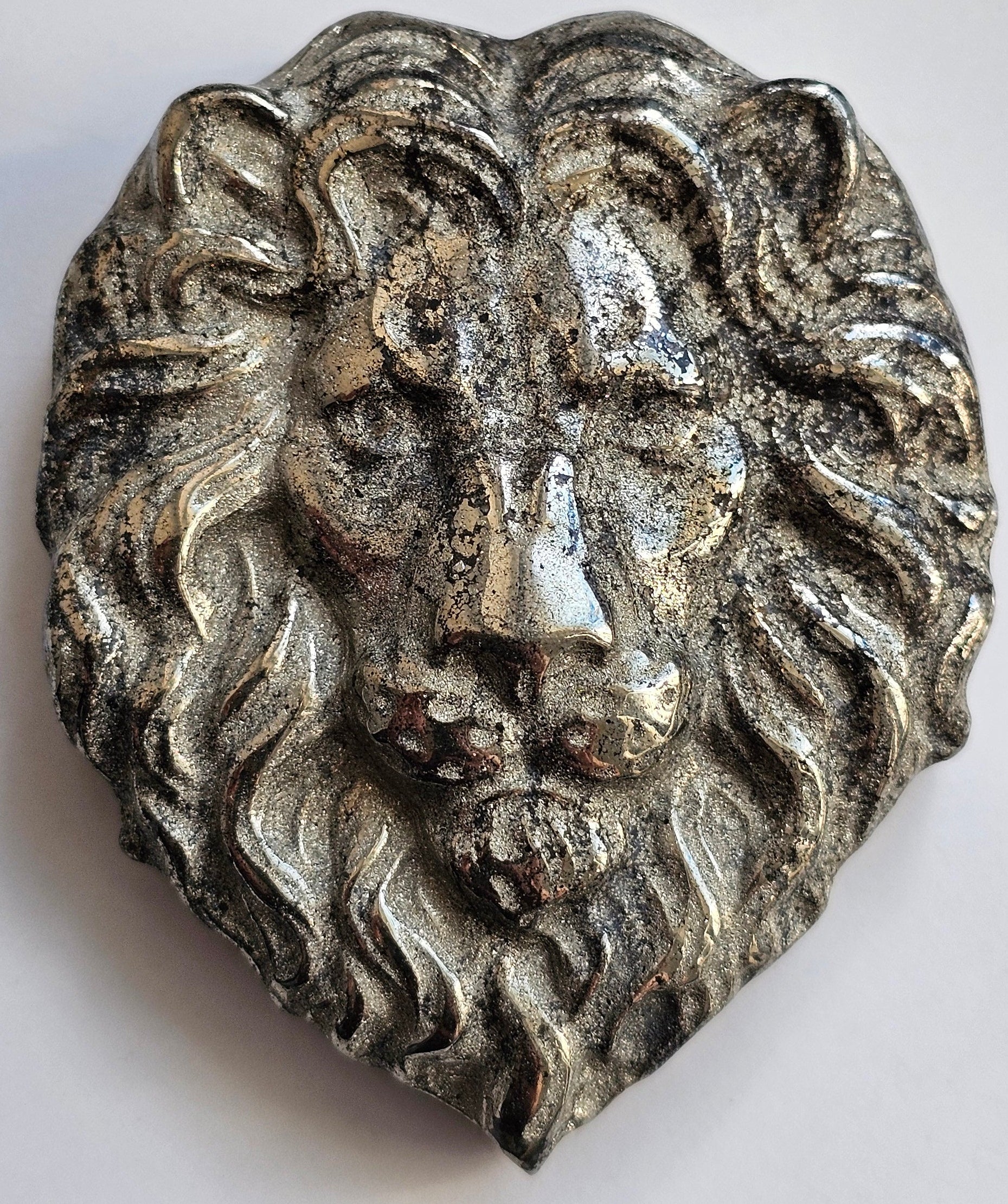 iron pyrite lion head