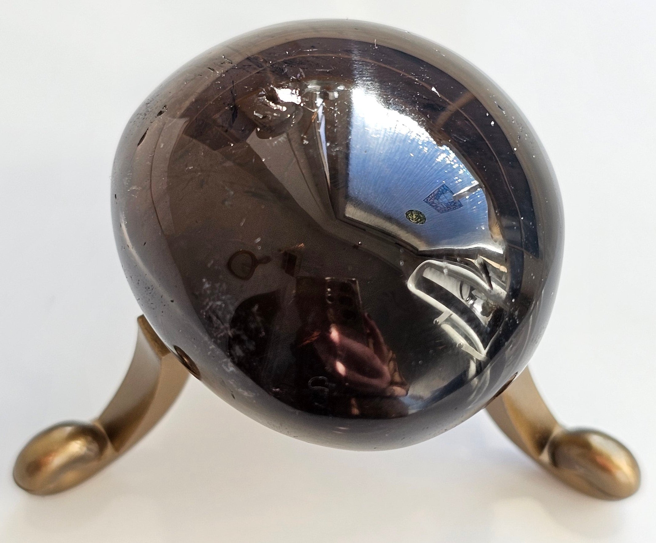 smokey quartz pebble from madagascar
